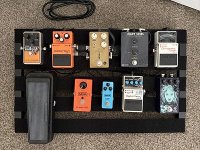 Assorted Guitar Effect Pedals