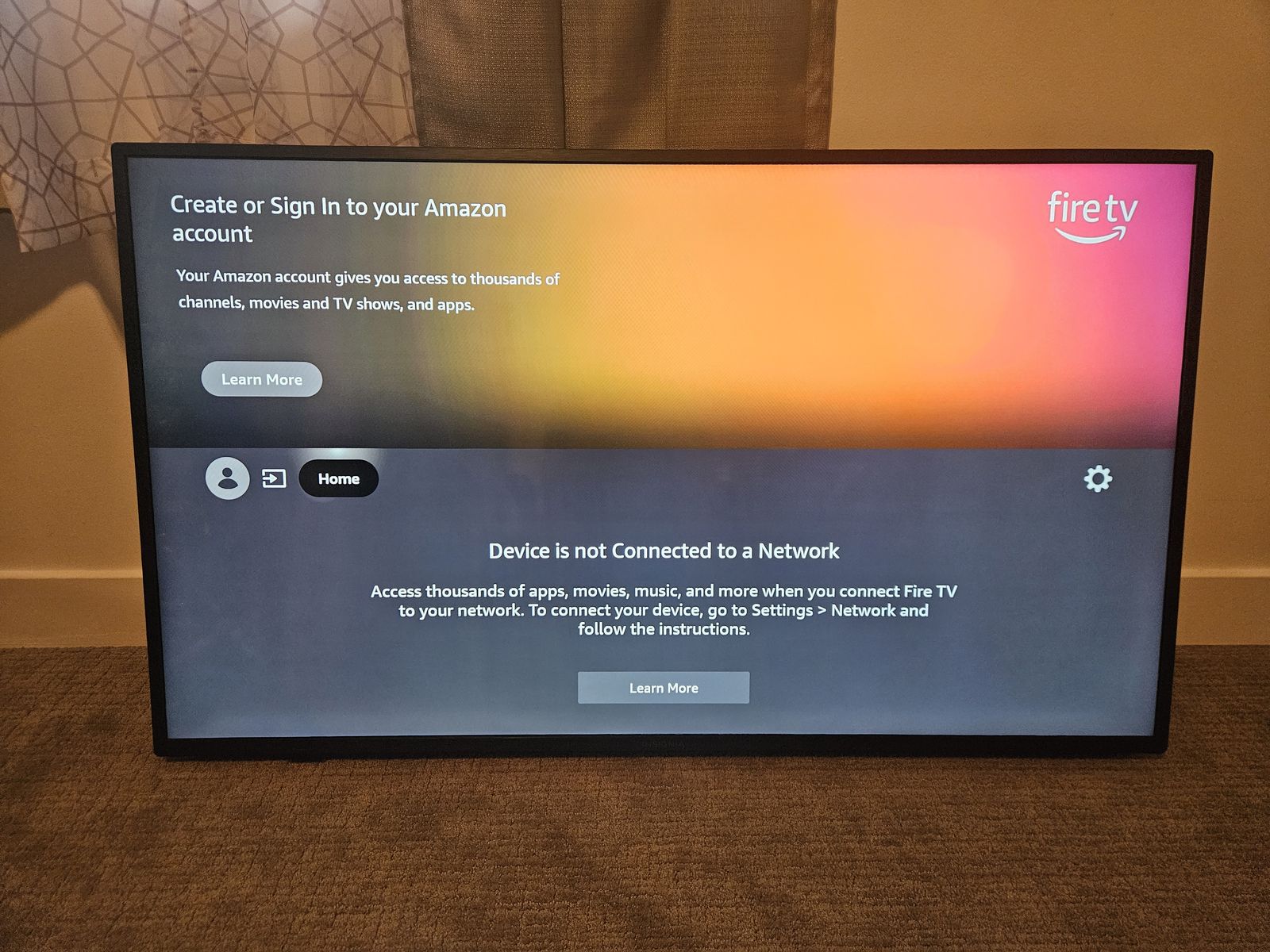 Insignia - 55” LED 4K UHD Smart Fire TV Edition TV