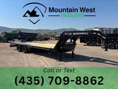 2027 Iron Bull Trailers 85X25-23.9K Gooseneck Equipment Hauler