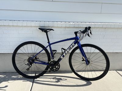 Trek Domane AL 2 Disc Road Bike - Deep Blue, Size 49cm