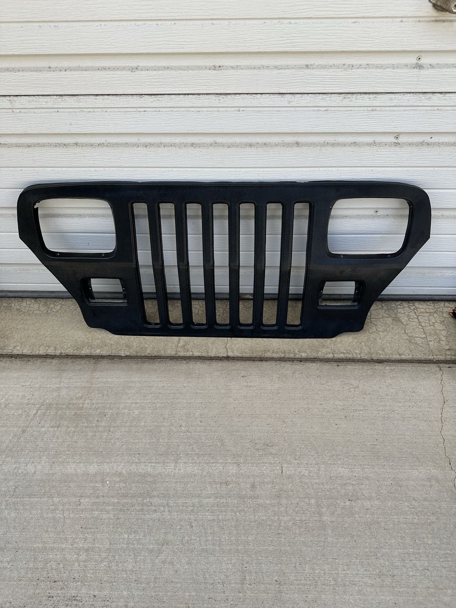 Jeep Wrangler YJ Front Grille Overlay 