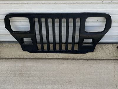 Jeep Wrangler YJ Front Grille Overlay