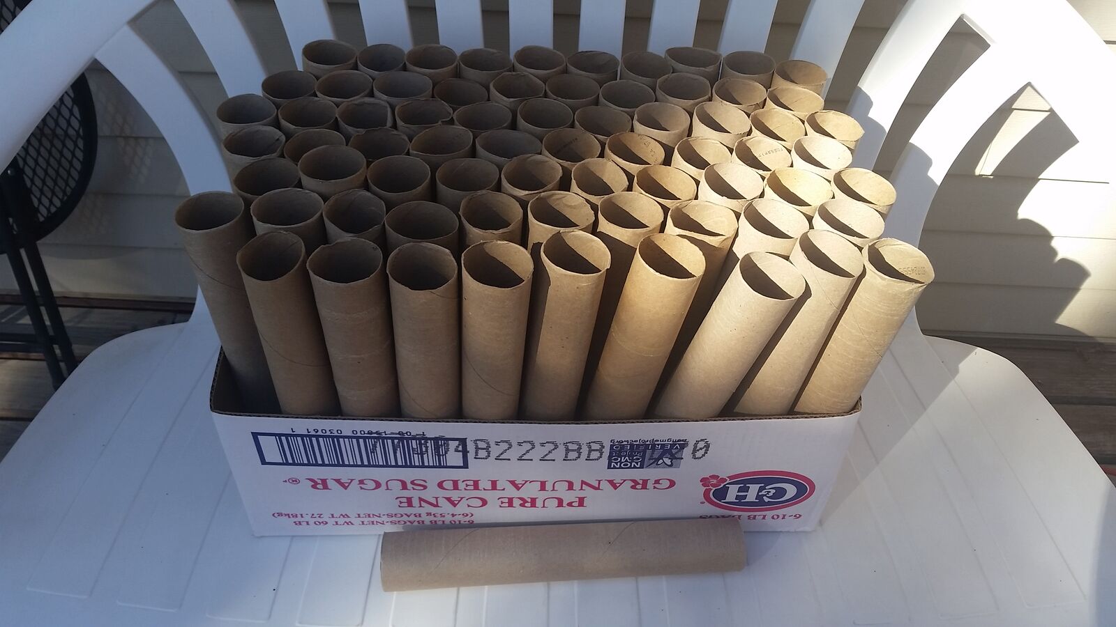 140+ Clean Cardboard Rolls for Crafting & Gardening