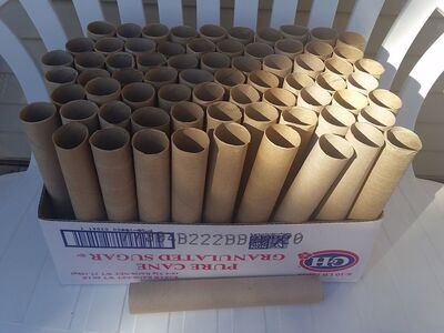 140+ Clean Cardboard Rolls for Crafting & Gardening