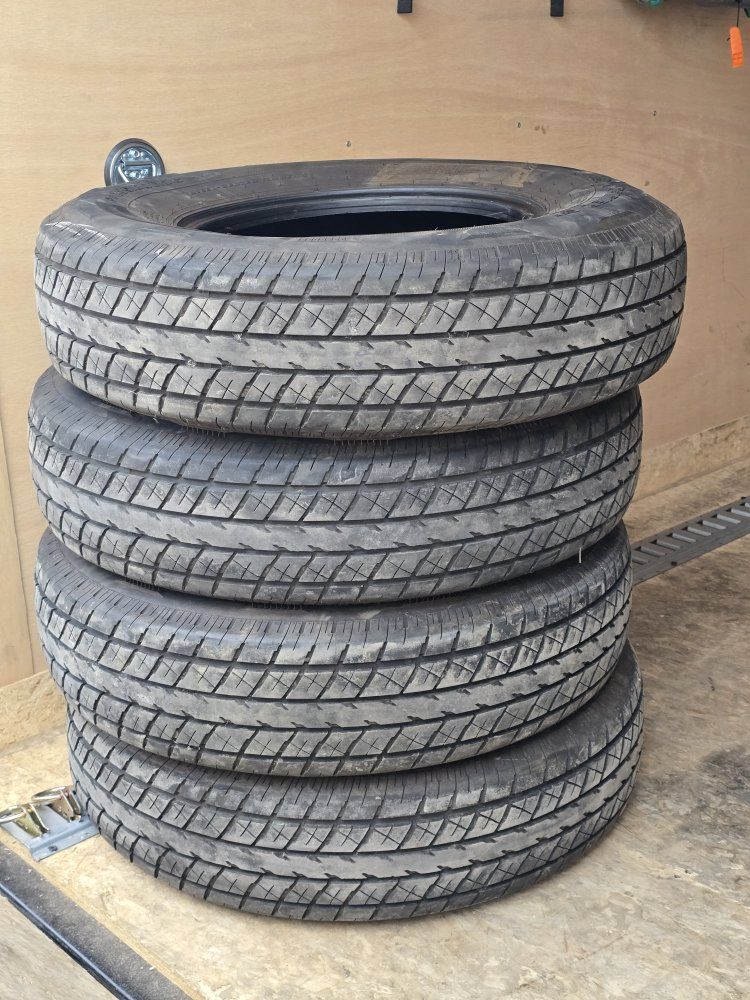 235/80R/16 Trailer tires set of 4