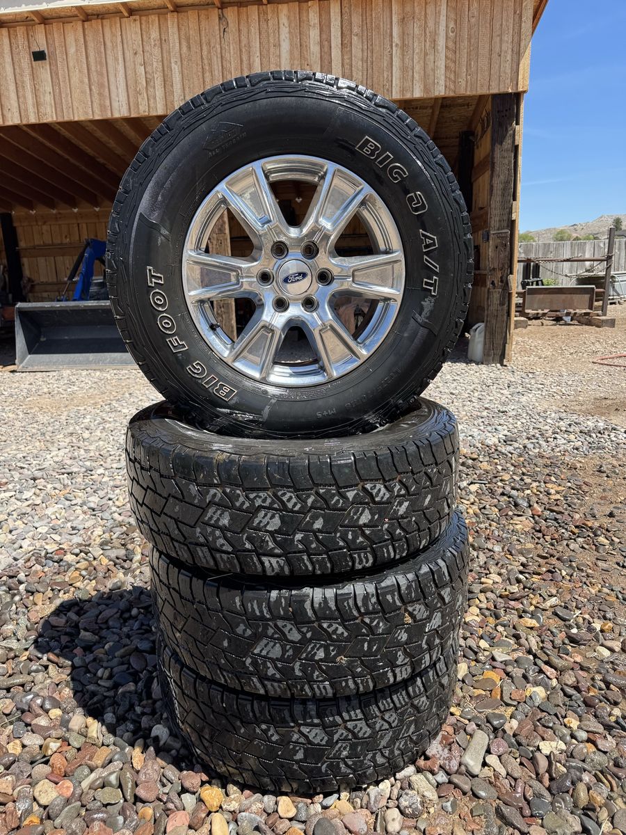 Ford Rims/Big-O Tires 275 70 18