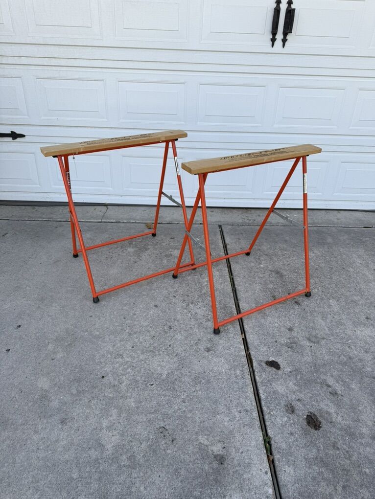 Fold N Go Steel Saw Horses