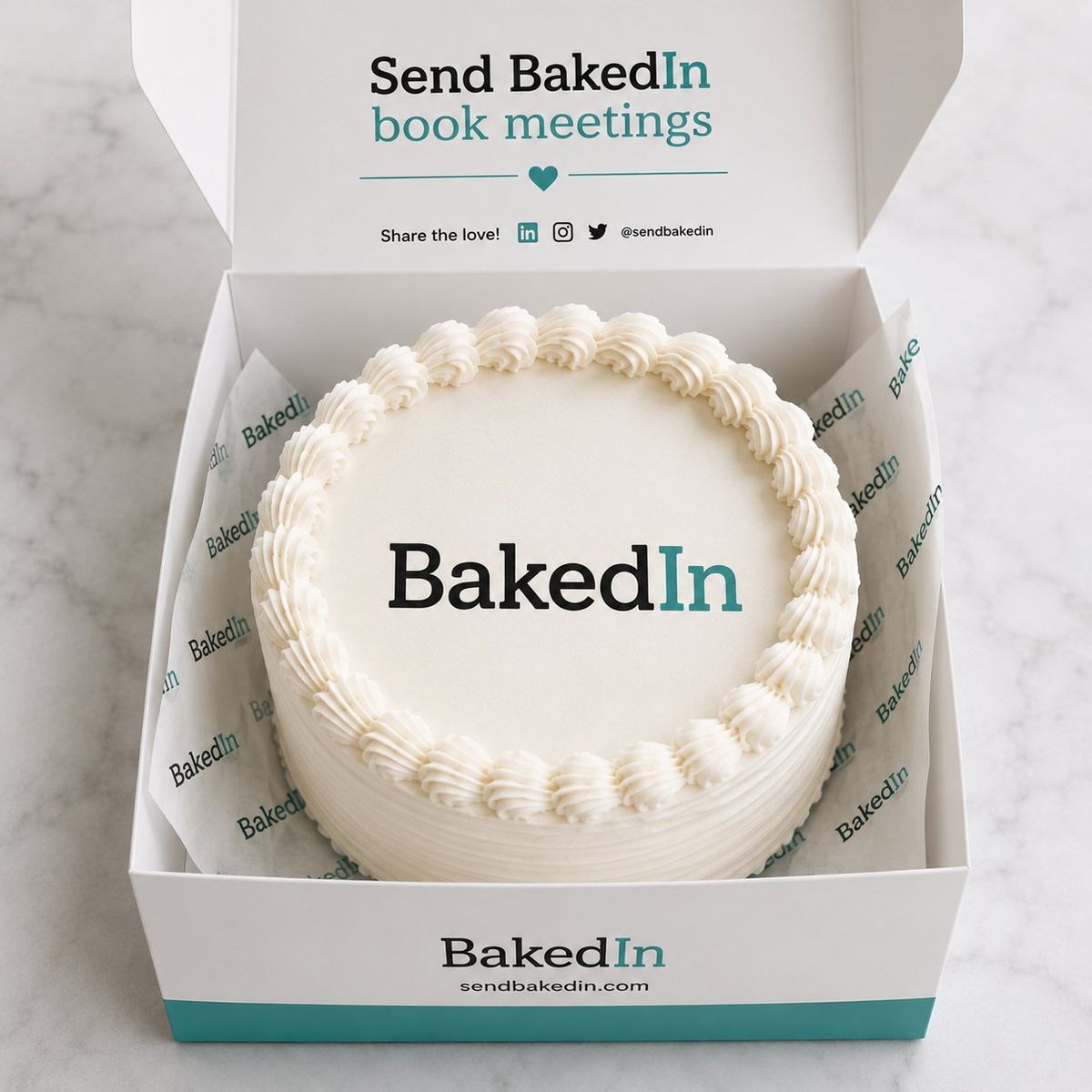 BakedIn is a Utah-based B2B gifting platform that helps sales professionals book more meetings by sending locally sourced artisa