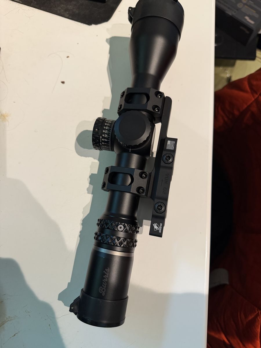 Burris scope 3.3-18x50 xtr iii
