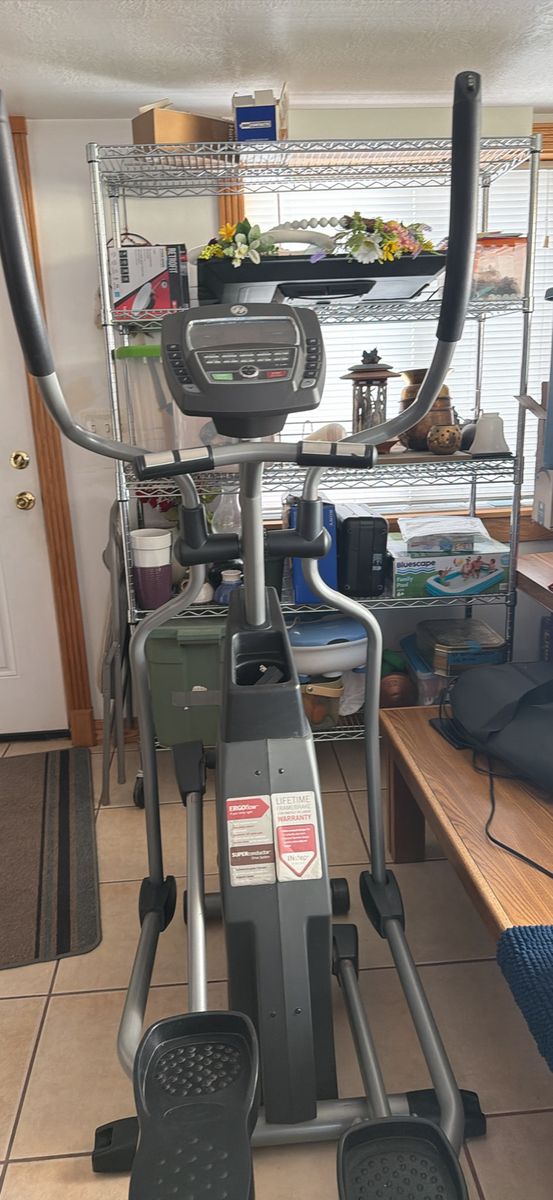 Horizon Fitness Elliptical Trainer with Digital Console…. WORTH $1200.00
