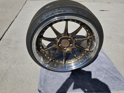 Aodhan wheels with tires.