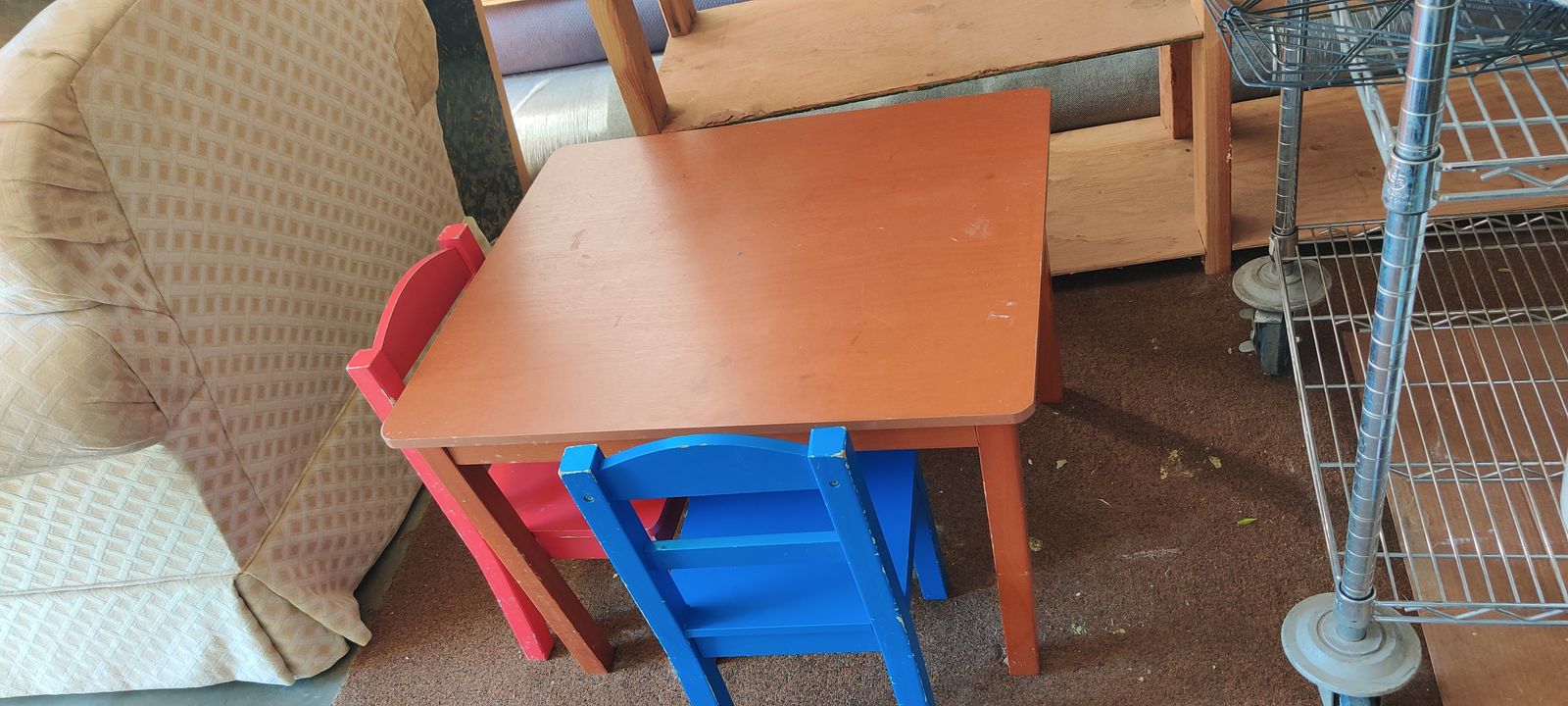 Childs Table and 2 chairs