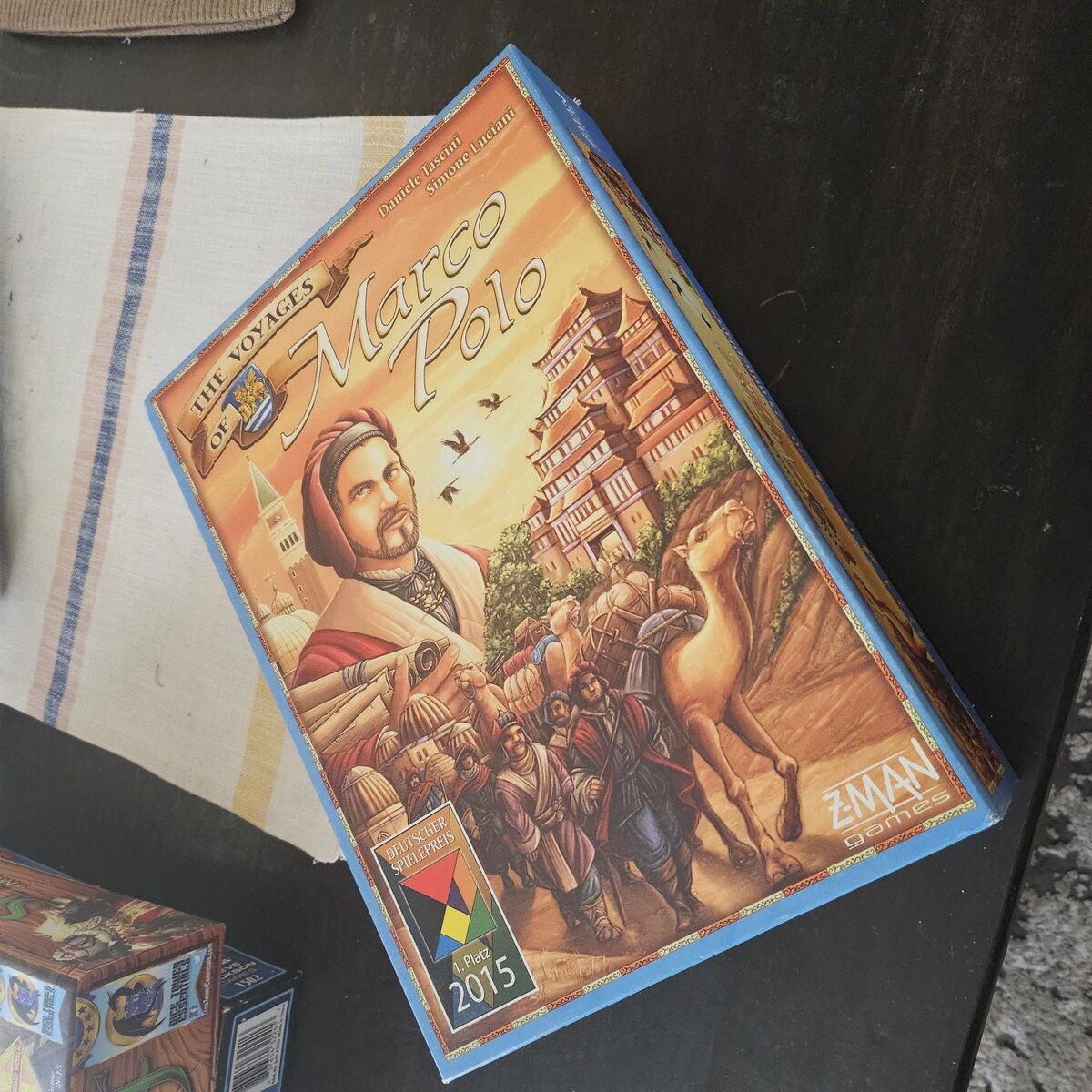 the voyages of Marco Polo board game