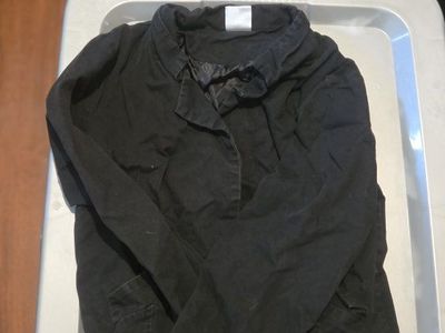 Black Denim Jacket - Kids' Size 140