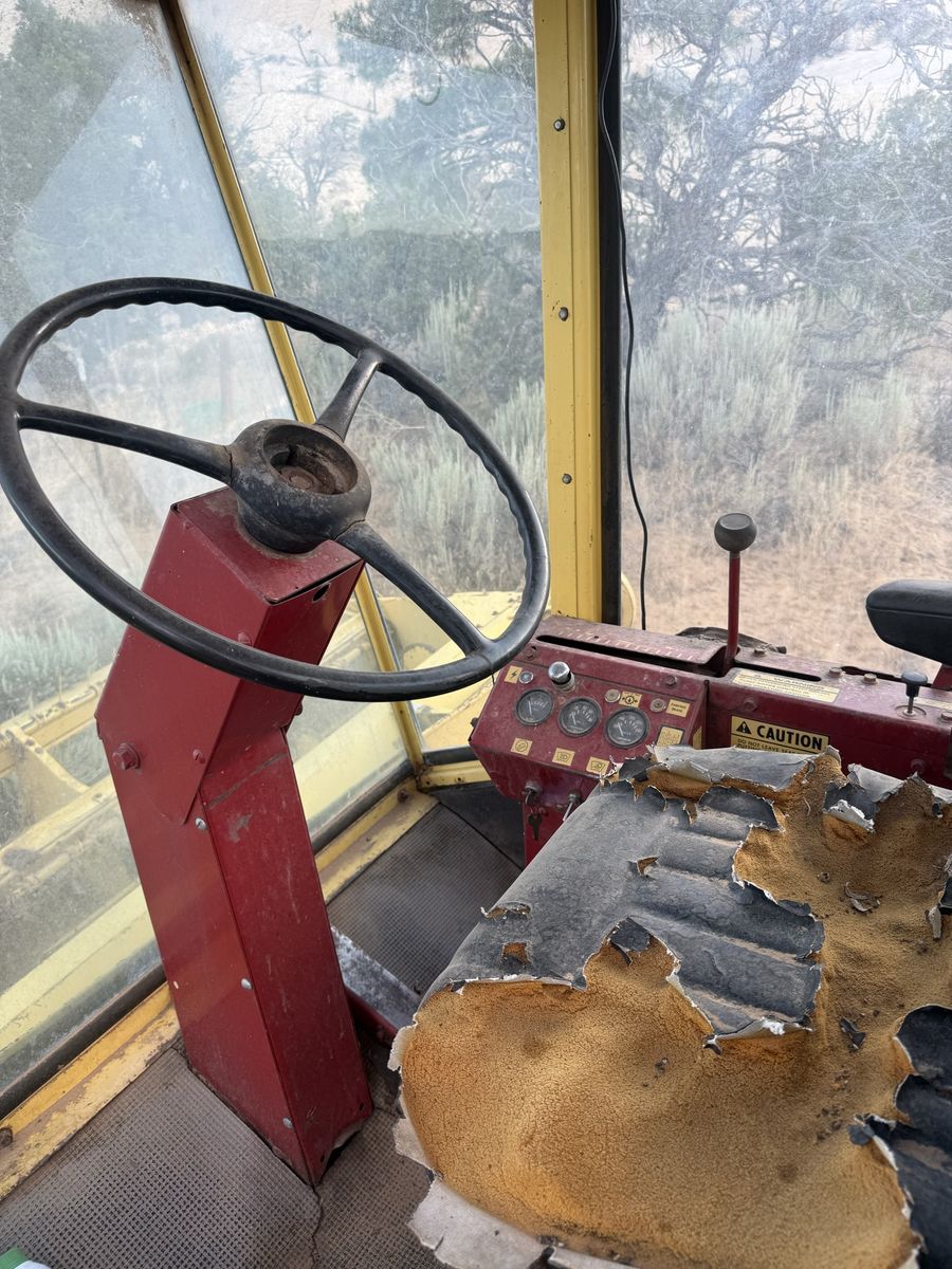 New holland swather