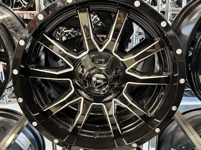 Fuel 20x9 Gloss Black Milled Wheel Rim (6x135 / 6x139.7) brand new set of 4 wheels.