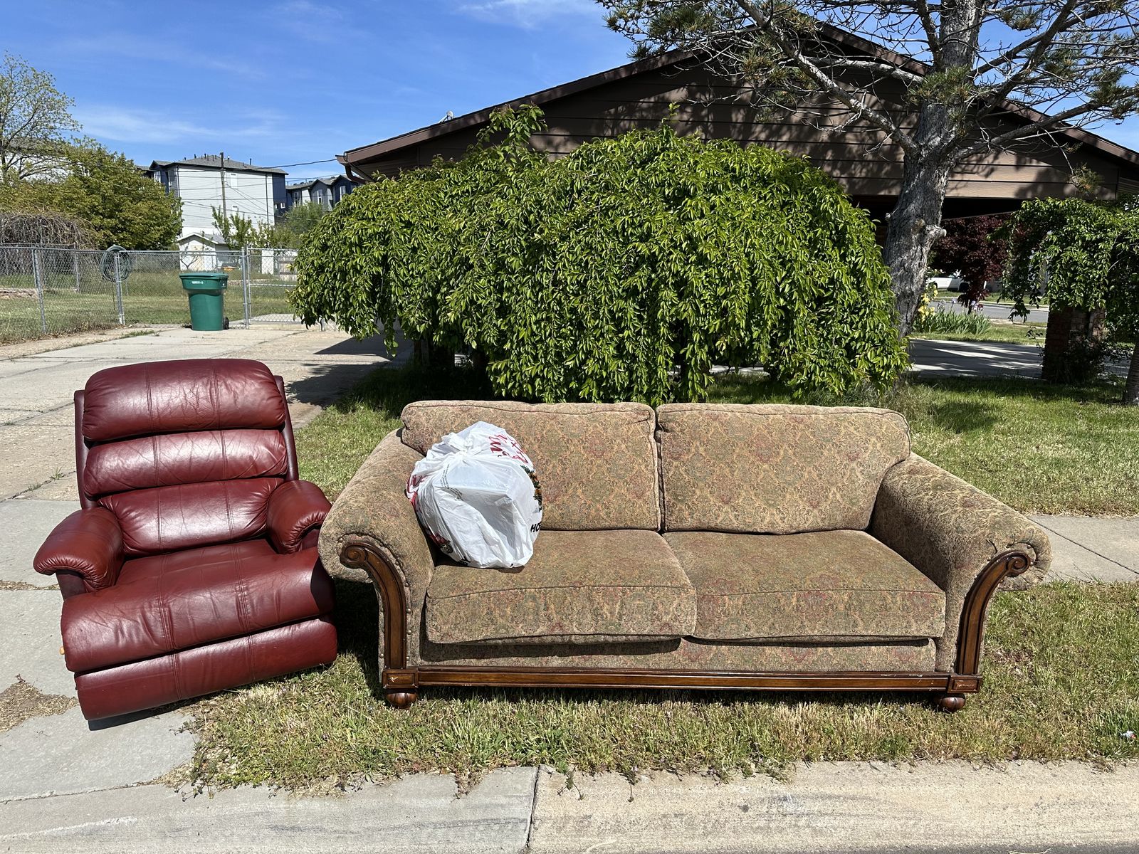 Sofa and Chair