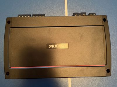 Kicker KXA800.5 5-Channel Amplifier – Excellent Condition + Wireless Remote