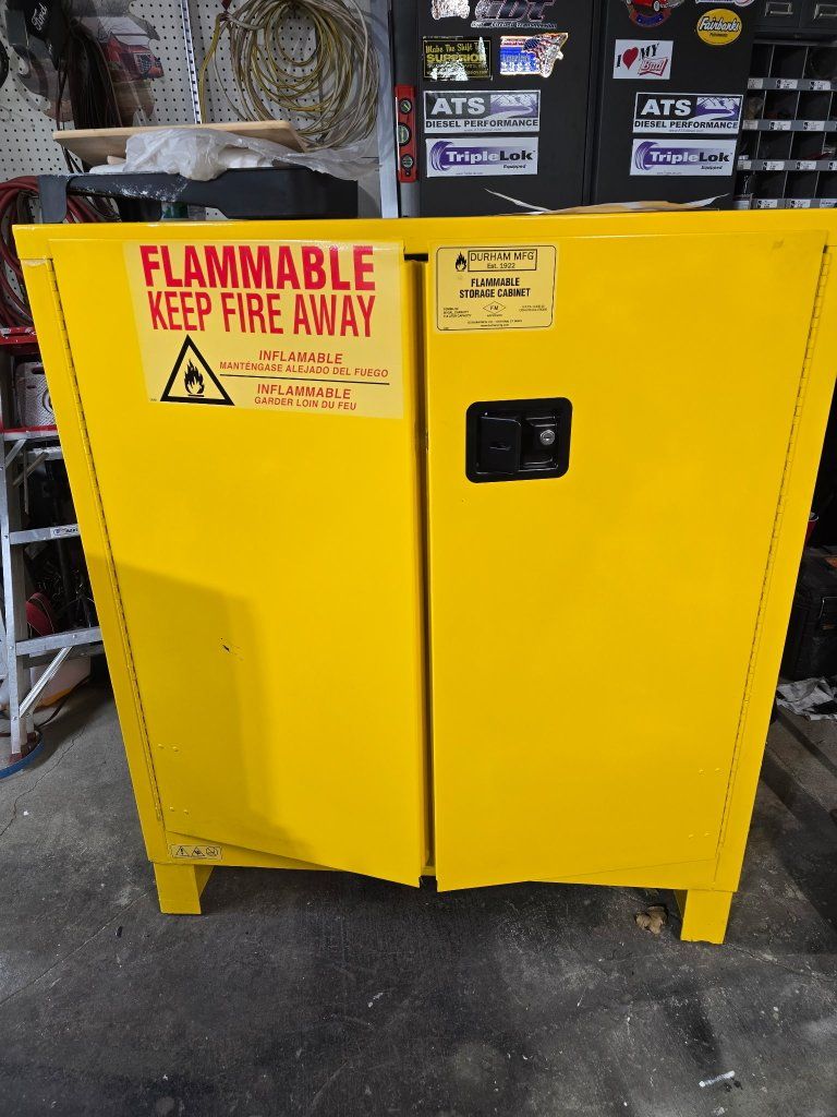 Flammable Storage Cabinet Durham Mfg