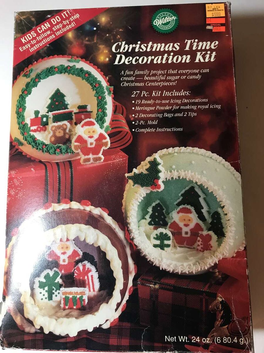 Wilton Christmas Time Decoration Kit, Vintage