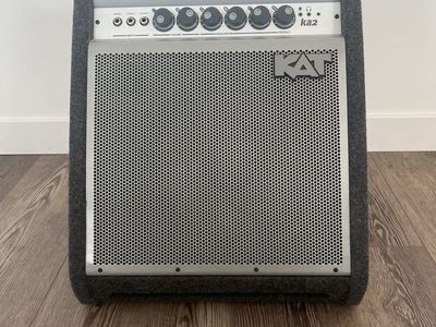 KAT KA2 Amplifier - 3 Input Channels, Volume, Equalization, Presence Controls