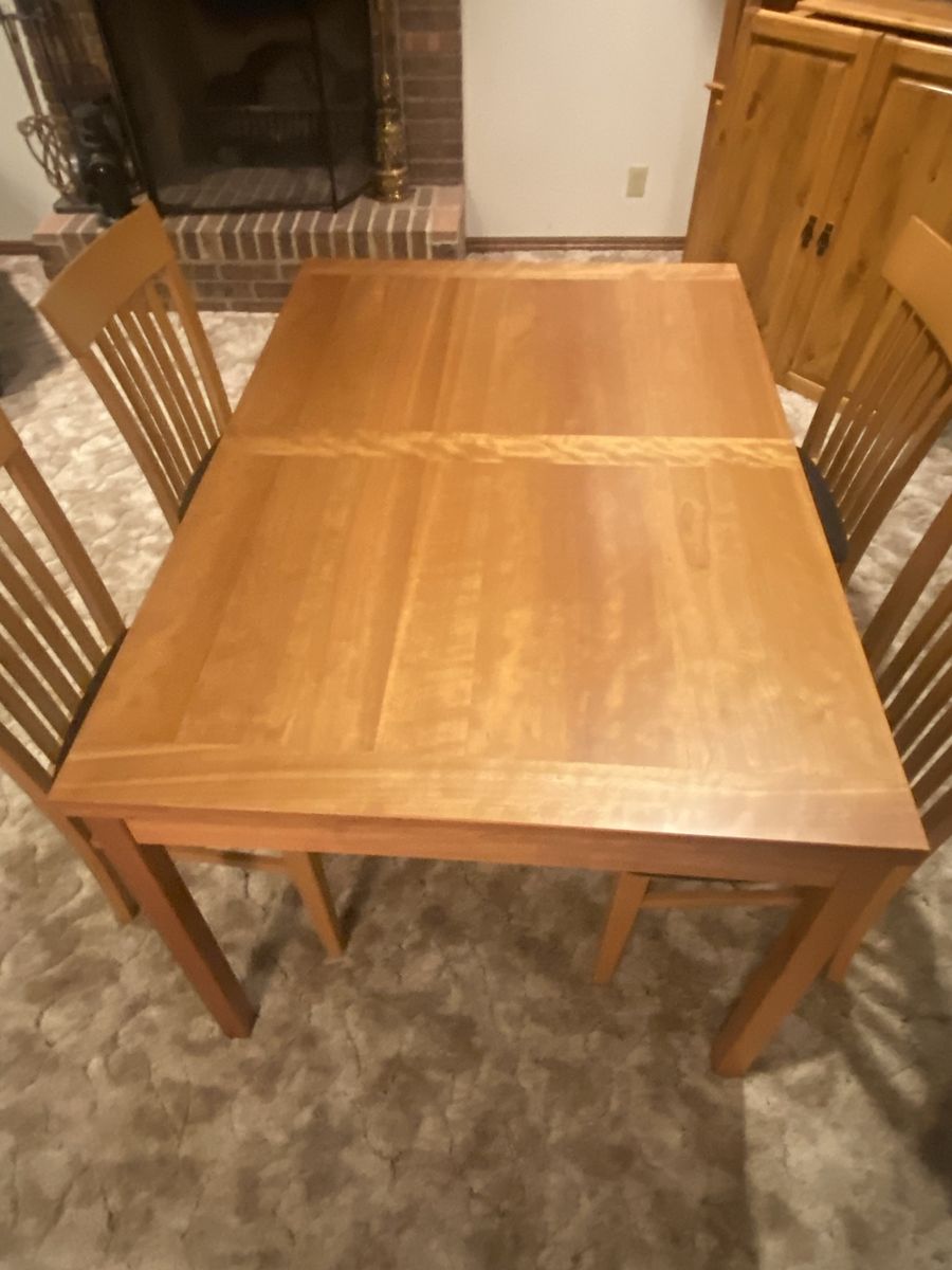 Teak Dining Set - $600