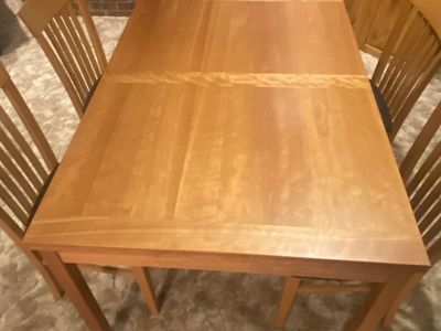Teak Dining Set - $600