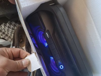 Ondigo Blast Wireless Speaker Bluetooth 5.0 Portable Rechargeable USB/Micro SD Black