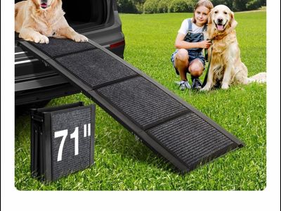 Portable dog ramp