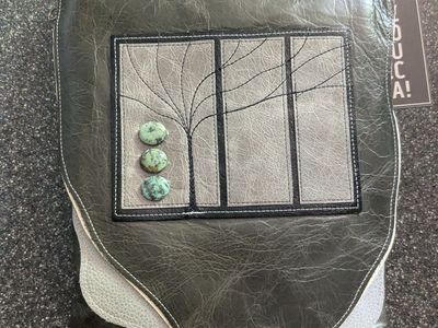 Handmade leather crossbody bag