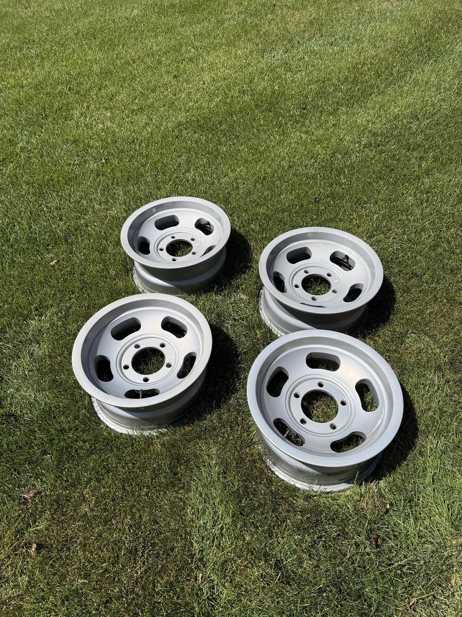 Vintage slotted mag wheels