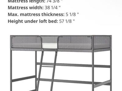 Ikea Bunk Bed -great Condition