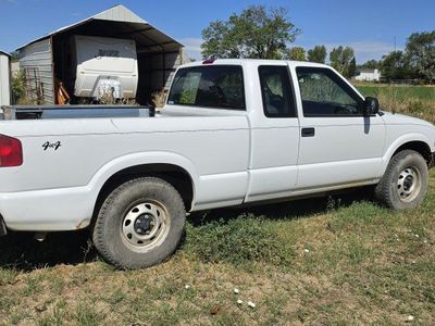 Chevrolet S-10 Pickup Truck White Interior and Exterior Body Parts Only