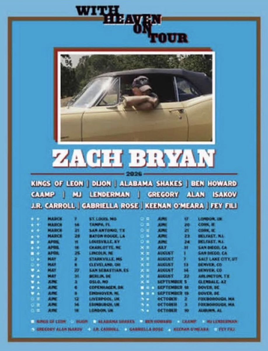 2 Zach Bryan Tickets for Salt Lake City on August 7th!