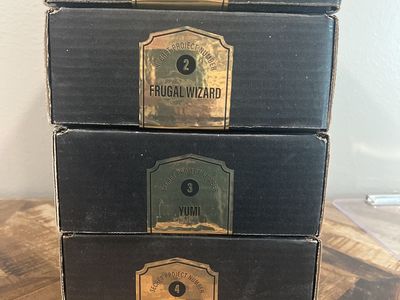 Brandon Sanderson Secret Project Books 1-4: Tress, Frugal Wizard, Yumi, Sunlit Man - Unopened Set