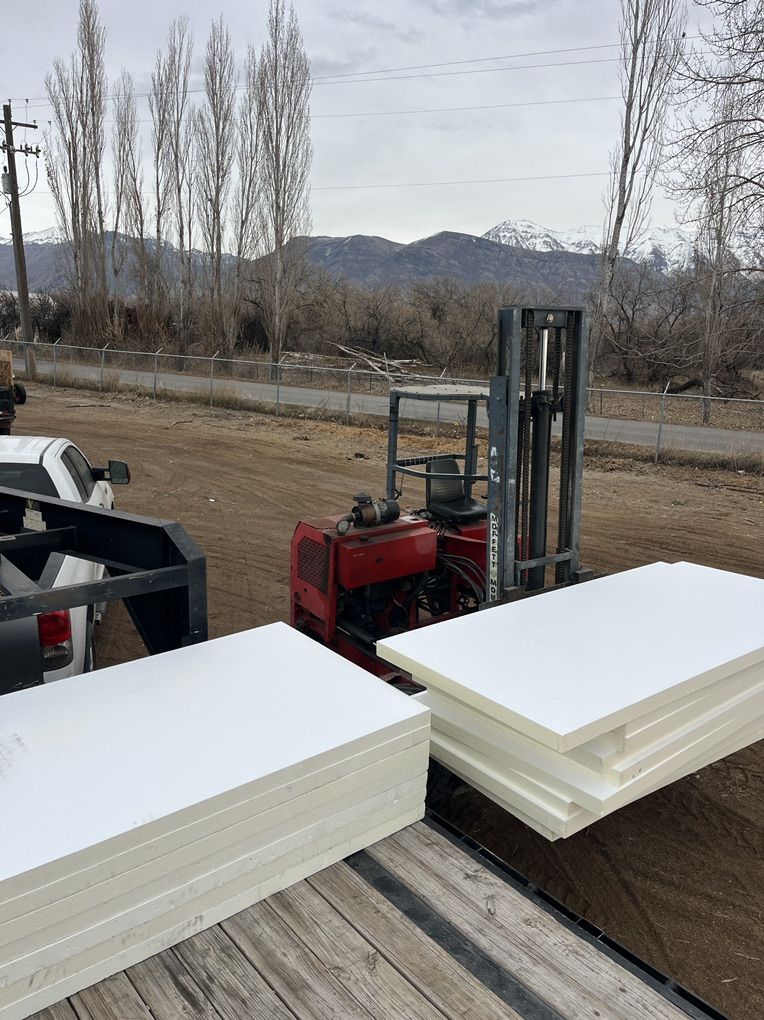 High PSI Foam Insulation for under concreat slab