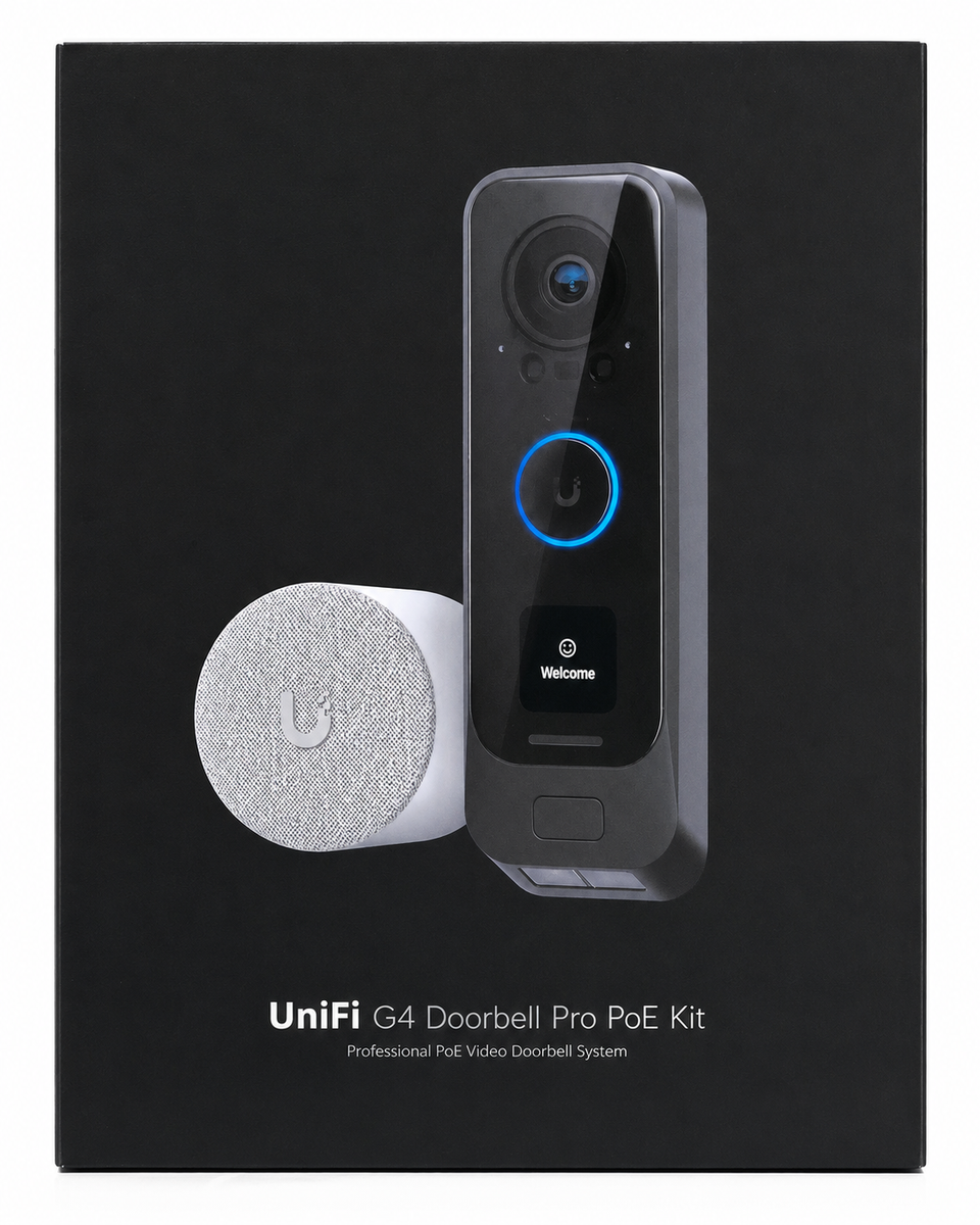 Ubiquiti UniFi G4 Doorbell Pro PoE Kit + Chime - Like New