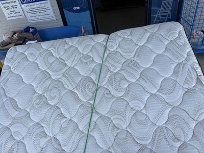 FREE queen mattress & box spring