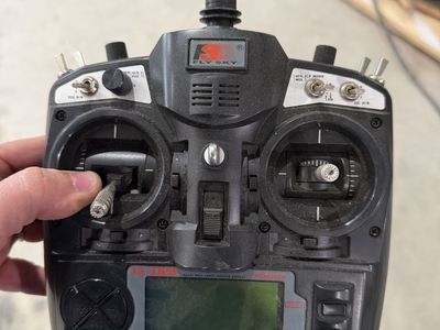 Fly sky transmitter and two Recievers