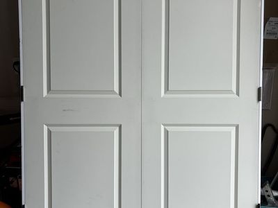 Double French style door