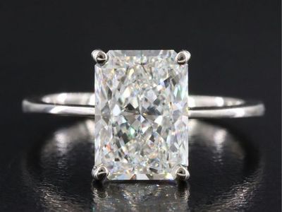 3 Carat Brilliant Cut Lab Diamond Wedding Ring