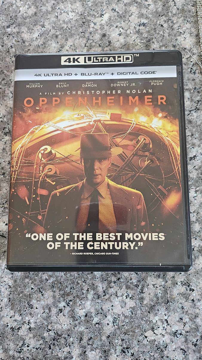 Oppenheimer 4K ultra HD