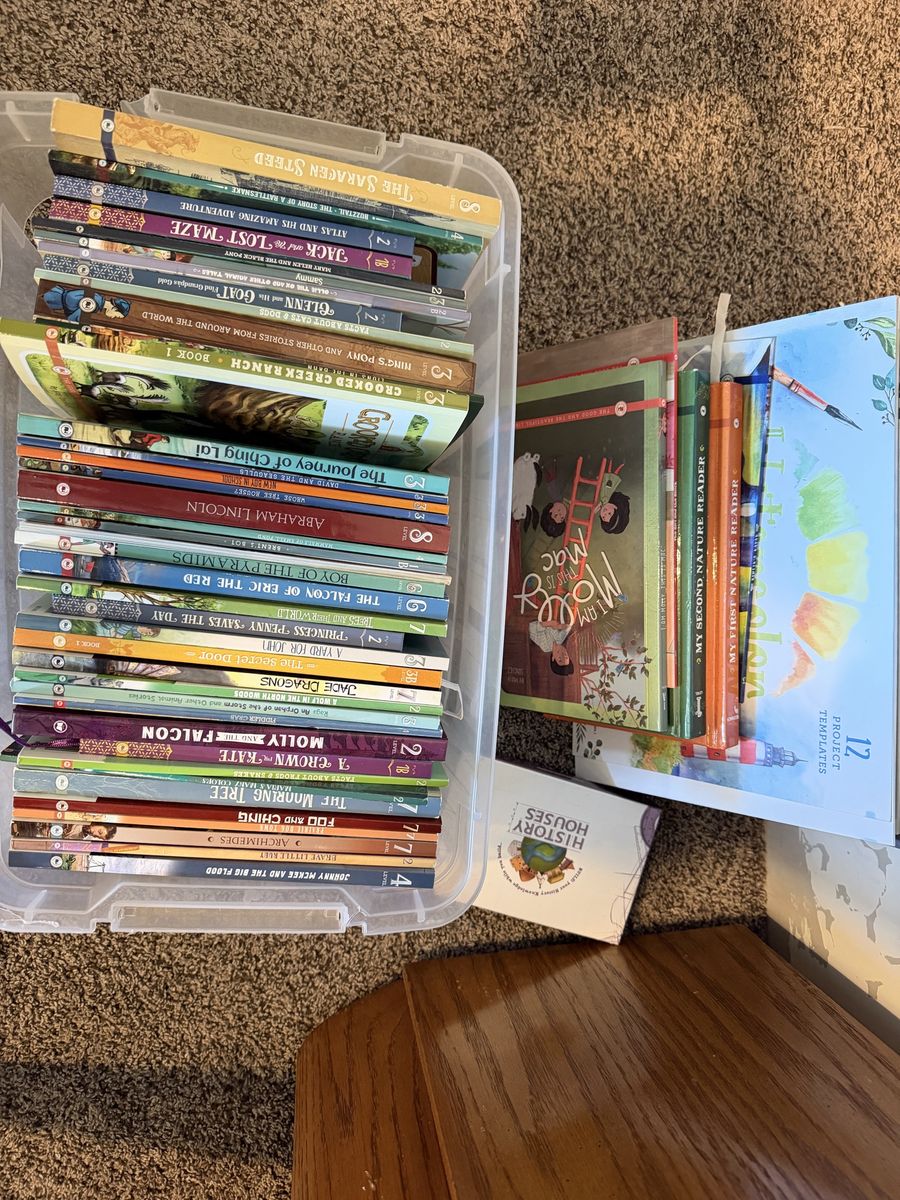 Large Children's & Educational Book Bundle Lot - The Good and the Beautiful.  45-50 books, Like new condition. 