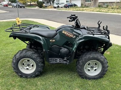 Yamaha Grizzly 700 FI 4x4 ATV Green Utility Quad