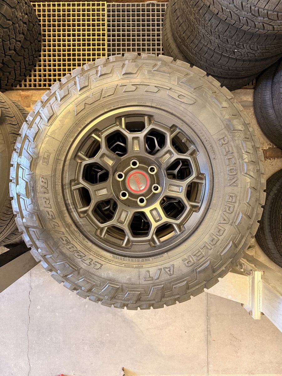 18" TRD Pro Forged BBS Wheels and Tires