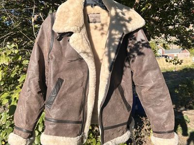 Vintage St John's Bay Aviator Leather Jacket