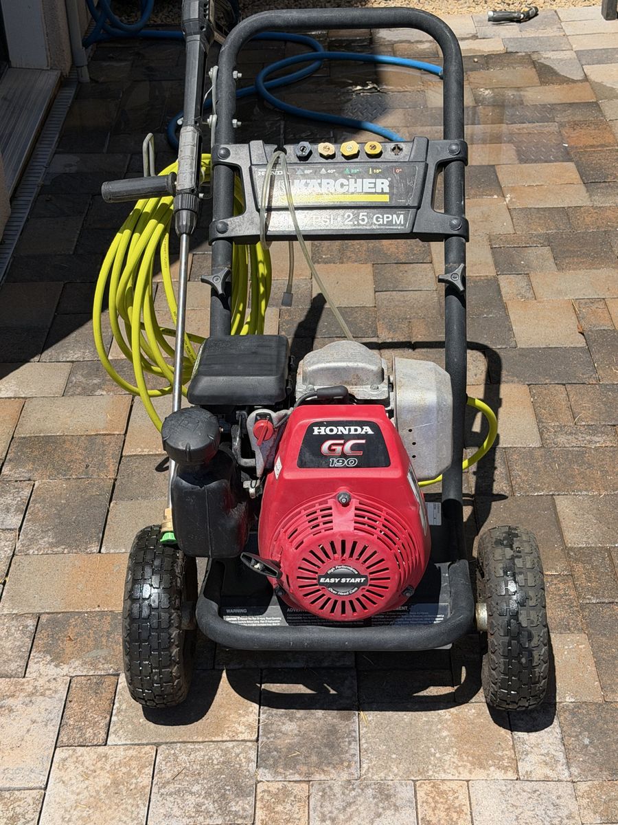 Karcher Honda GC 160 2.5 GPM Gas Pressure Washer, Easy Start