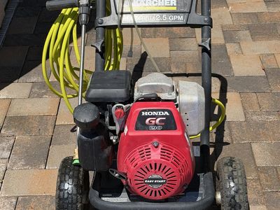 Karcher Honda GC 160 2.5 GPM Gas Pressure Washer, Easy Start