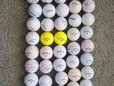 Callaway Golf Balls - Assorted Models, Used Condition