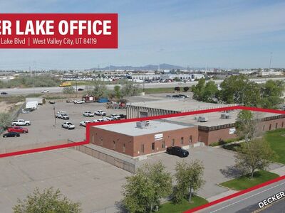 Decker Lake Office - 8,000 SF w/ .3 Acres Yard - West Valley City, UT